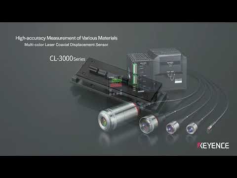 Stable Measurement on Any Surface with KEYENCE CL-3000 | Confocal Displacement Sensor
