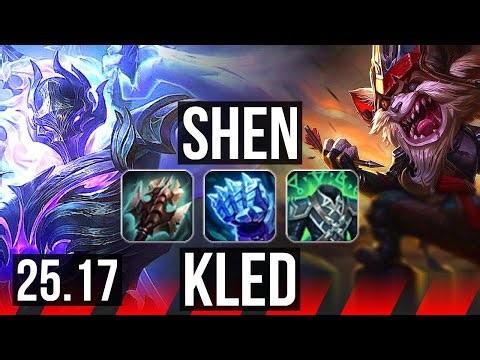 SHEN vs KLED (TOP) | 6/1/14 | KR Diamond | 25.17
