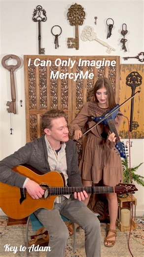 I Can Only Imagine by MercyMe Music on electric violin and fingerstyle guitar. One of our favorites from our newest religious CD “Follow the Light.” #MercyMe #icanonlyimagine #hymn #music #violin #violinist #guitar #electricviolinist #musician #instrumental #bridgerton #gospel #gospelmusic #religious #religiousmusic #god #jesus #sundaymusic #worship #wedding #weddingsongs #weddingmusic #WestVirginia Kiara Williams Adam Moyer | Key to Adam