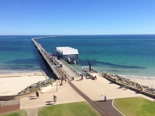 Busselton Jetty - in the Margaret River Region of Western Australia