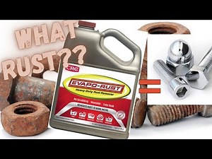 What RUST? A review on Evapo-Rust and best way to use it.