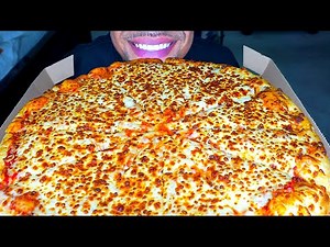 ASMR COSTCO PIZZA FOOD COURT FOOD MUKBANG EATING SHOW BIG BITES TALKING CHALLENGE REVIEW