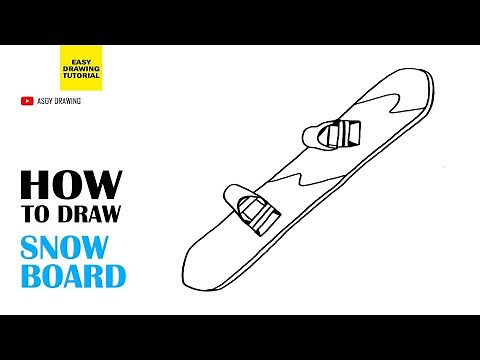 How to Draw Snowboards