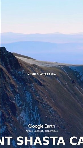 Built from Multiple Volcanic Cones – Mount Shasta California USA