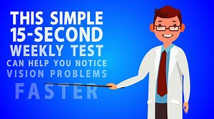 This simple DIY eye test can tell you SO MUCH about your vision in a flash: | America's Best Eyecare Eyewear