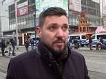 Witness says German Christmas market attack happened 'in a fraction of a second'