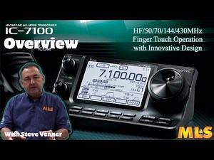 Steve Venner Demonstrates the Icom IC-7100 at ML&S