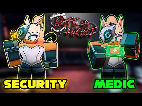 Security Class & Medic Class Gameplay | Bite By Night