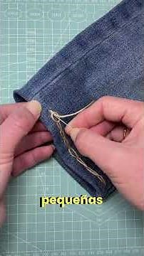 How to mend your long pants without a sewing machine 👖✨