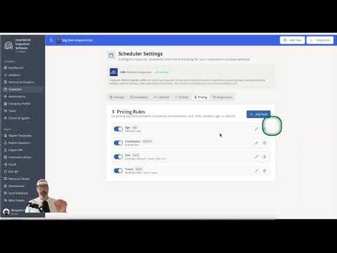 Dashboard Mapping and Pricing Features