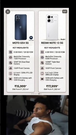 Moto G54 5G vs Redmi Note 13 5G! 📱 Which One is Worth Buying?