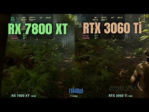 RX 7800 XT vs RTX 3060 Ti - 1440p Gaming in 2025