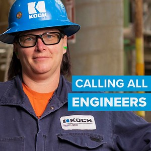 For the problem solvers, innovators and visionaries around the world, happy #EngineersWeek! At Koch, engineers drive innovation and growth. Every day, they turn challenges into opportunities. Interested in engineering a better tomorrow? We’re hiring! Check out our open engineering roles and apply today. https://jobs.kochcareers.com/ | Koch