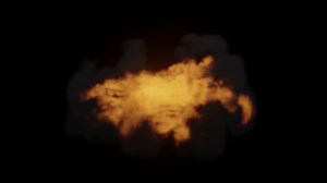 blender火焰EEVEE渲染