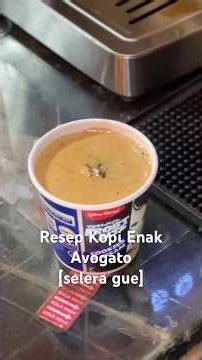 [Day 2] Resep Kopi Enak Avogato (selera gue) #espresso