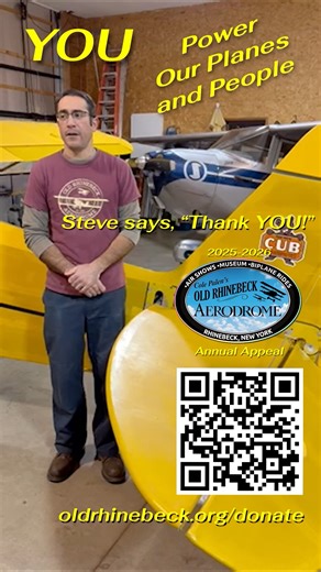 Our Annual Appeal continues! We know this is a challenging moment to ask for support. Costs across the board continue to rise for everyone. For us, materials, fuel, maintenance and insurance costs are all rising. Keeping century-old aircraft flying safely is no small feat (even in the best of times). Yet, our mission has never felt more important. Preserving living aviation history, welcoming families to experience flight in its earliest forms, and inspiring future aviators and engineers are thi