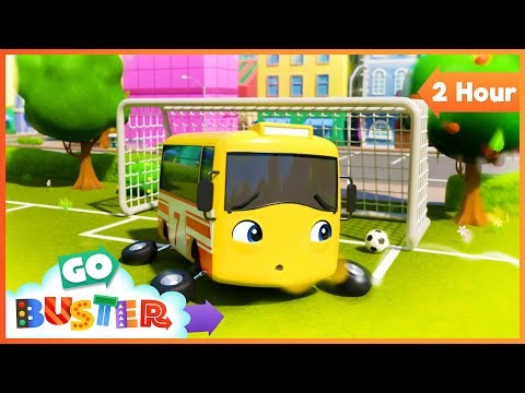 The Soccer Bus! | Go Learn With Buster | Videos for Kids