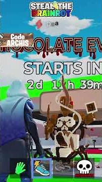 2 Event Admin Abuse + Chocolate Event Steal the Brainrot Fortnite #shorts
