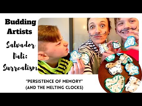 Salvador Dali for kids: Surrealism- Persistence Of Memory