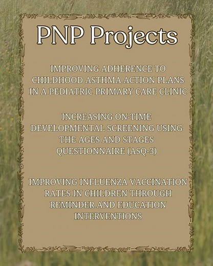 DNP Students have been asking for examples of DNP projects 📕 I have arranged these by specialty,