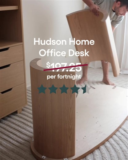 A timeless desk to create the perfect home office space. The Hudson Desk bring minimalism and functionality together into a stylish package. | Lifely Home | Facebook