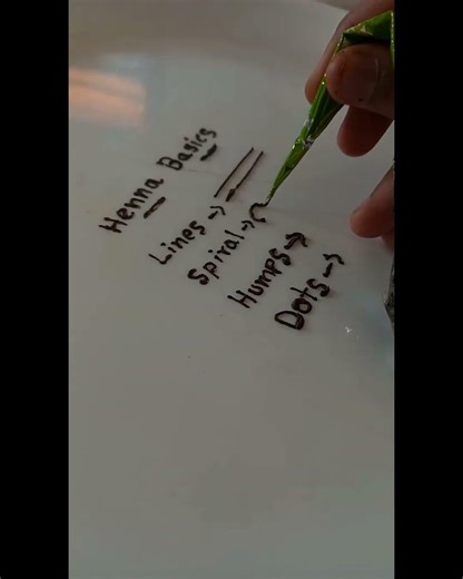 henna basic steps ✨#mehndi #design #henna#basicsteps #shorts