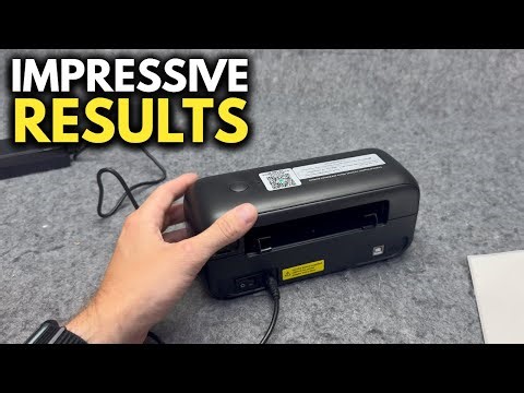 Phomemo Portable Label Printer - Wireless Bluetooth Printer Review!