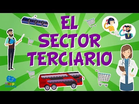 EL SECTOR TERCIARIO. El trabajo y su clasificación | Vídeos Educativos para niños