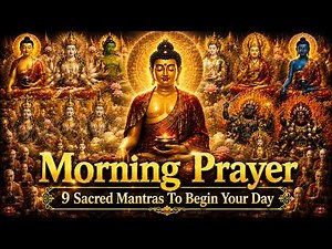 Complete Tibetan Morning Prayer Ritual | 9 Sacred Mantras to Begin Your Day in Peace