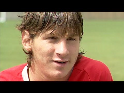 Messi At 16 Years Old, With A Dazzling Barcelona Career Ahead Of Him