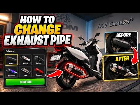 How To CHANGE EXHAUST PIPE In Drag Drive Simulator! Roblox