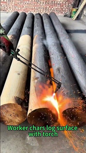 Flame Charring Wood Technique｜Wood Preservation Method