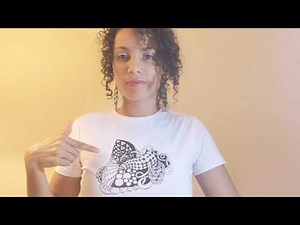 How to draw on clothes using fabric pen