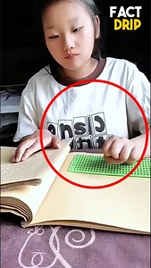 175K views · 2.1K reactions | “How Blind Students Do Homework ✨” | Fact Drip | Facebook