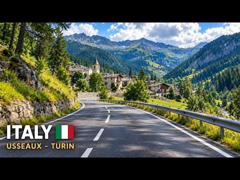 Italy Is Beautiful 🇮🇹 Driving From the Italian Alps to Turin | 4K