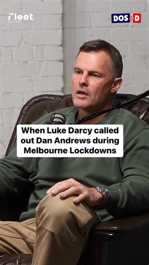 Luke Darcy recalls the moment he questioned Dan Andrews live during Melbourne’s 2020 lockdowns. A conversation that hit close to home. #lockdown #melbourne #danandrews #politics | The Dos & D Show