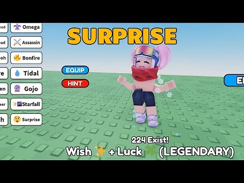 How to Get SURPRISE one of the RAREST AURA in AURA CRAFT [ Legendary Aura RECIPE ] ROBLOX