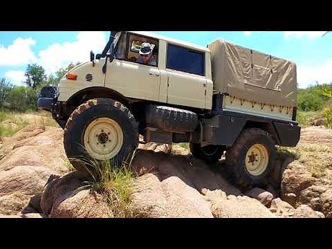 The Unimog Experience - Dry Riverbed, South Africa [Good sound]