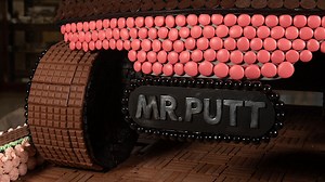 10K views · 192 reactions | So much detail went into our beautiful 2025 U.S. Senior Open gingerbread golf cart! Check out this timelapse showing the team work together to build this holiday creation.  | The Broadmoor | Facebook