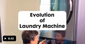 Playing laundry machine - Awesome