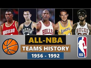 ALL-NBA Teams Every Year - Part 1 🏀 (1956 - 1992)