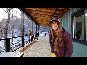 MASSIVE DECK For The Cabin!