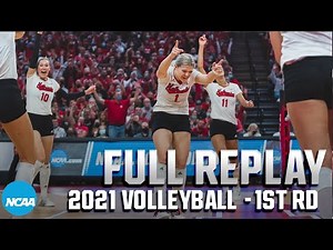 Nebraska v Campbell: 2021 NCAA volleyball first round | FULL REPLAY