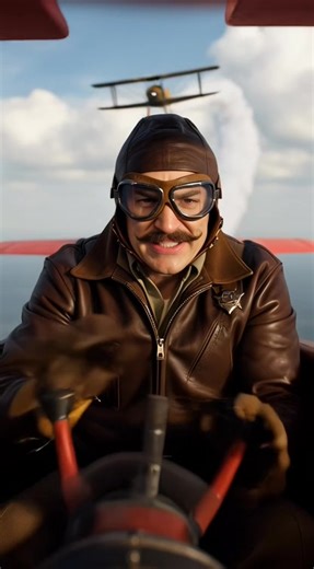 Baron Captain Manfred von Richthofen, also known as the Red Baron, the greatest fighter pilot of World War I. Personally credited with shooting down 80 enemy aircraft, he died in action in 1918. | Classic Screen