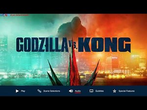 Godzilla vs Kong (2021) Blu-ray™ Disc | Main Menu | Menu Walkthrough
