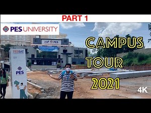 PES University CAMPUS TOUR 2021 || PART 1 || LABS, BLOCKS, CANTEEN, SPORTS, PARKING, CORRIDORS, ETC!