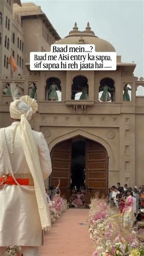 Princess Style Bride Entry 👑 | Luxury Wedding | Viral Bridal Entry 2026 🔥