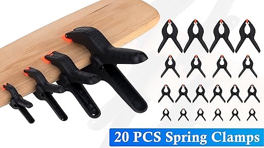 20-Piece Spring Clamp Set