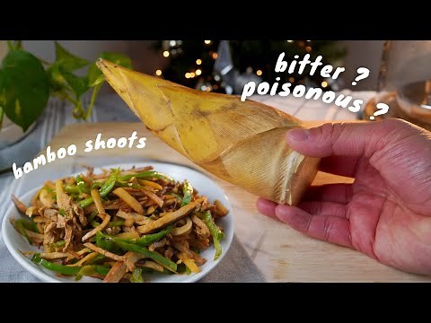 HOW TO PREPARE & COOK FRESH BAMBOO
