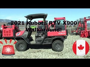 2021 Kubota RTV X900